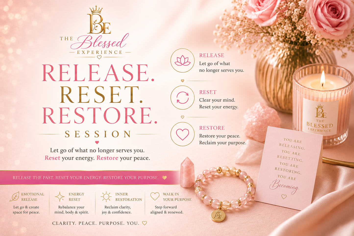 RELEASE RESET RESTORE HEALING SESSION