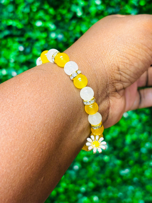 Sunflower Joy and Happiness Bracelet