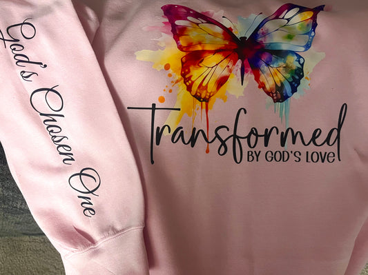 Transformed By God’s Love Sweatshirt