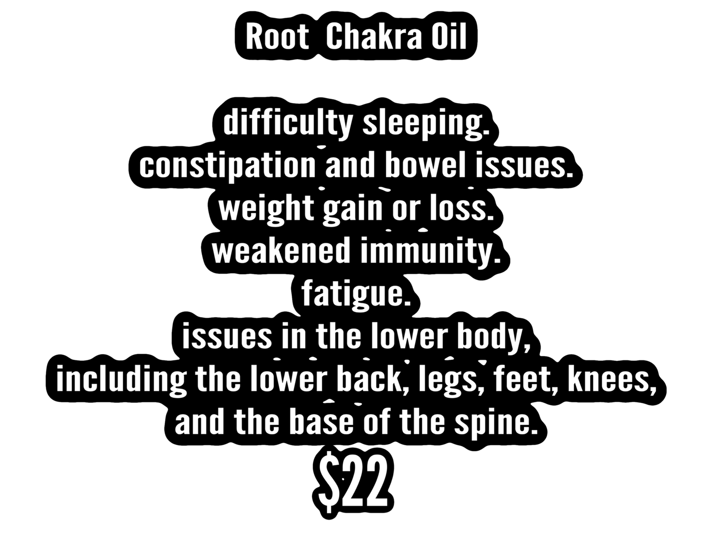 Root Chakra Oil